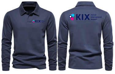 KIX AIRPORT LONG SLEEVE POLO